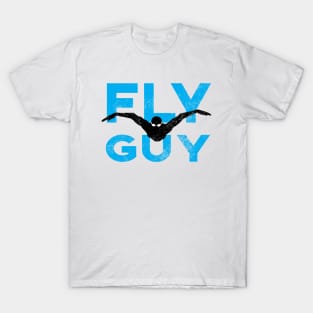 ButterFly Guy Swimmer T-Shirt